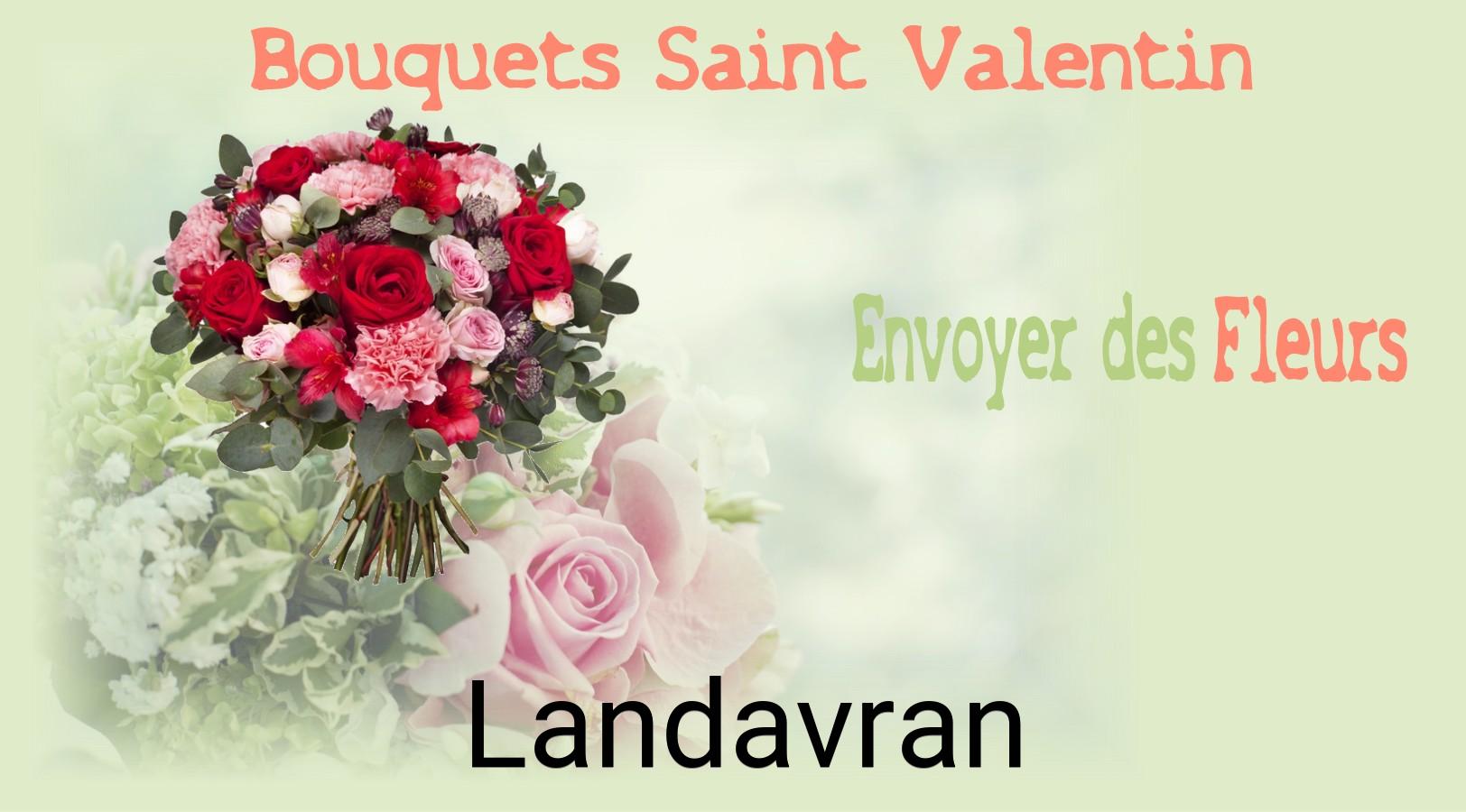 Roses de Saint-Valentin livrées à Landavran
